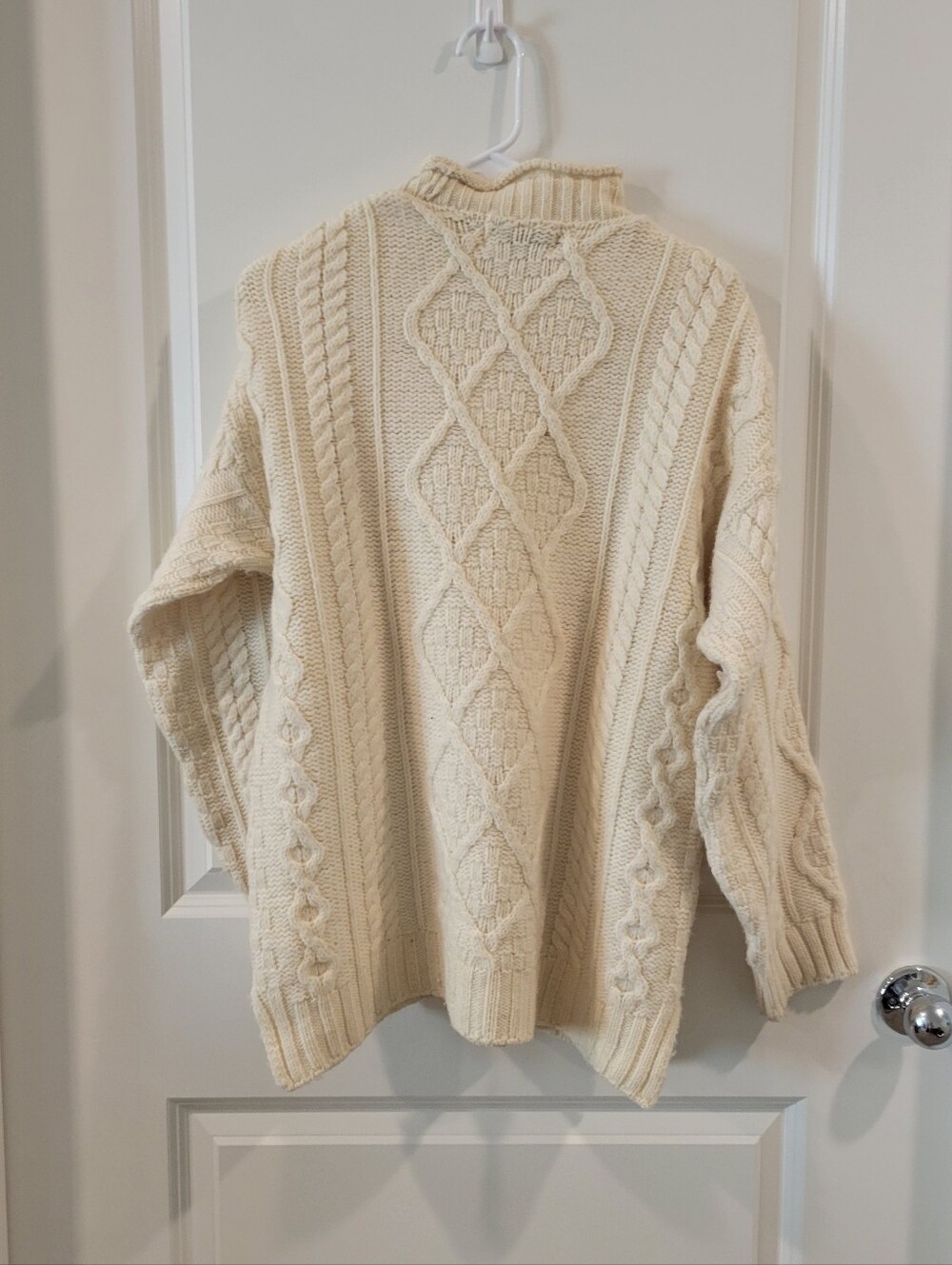 Aran Crafts Turtle-neck Sweater Size Medium - Picture 2 of 5